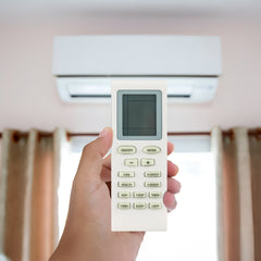 Hicle 50-in-1 Universal AC Remote Control – Compatible with Over 50 Brands – No Setup Required – Ergonomic Design