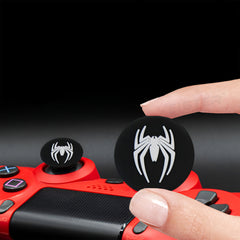 Hicle Spider Edition Thumb Grips – Black with White Spider Logo