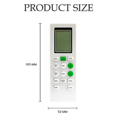 Hicle AC Remote Control for Blue Star Split & Window Air Conditioners | Compatible with AC-226 Model – No Setup Required – Ergonomic Design