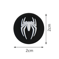 Hicle Spider Edition Thumb Grips – Black with White Spider Logo