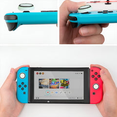 Hicle PS Thumb Grip Caps – White with Black Ring