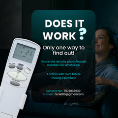 Hicle AC Remote Control for LG Split Air Conditioners | Compatible with AKB72955306 – No Setup Required