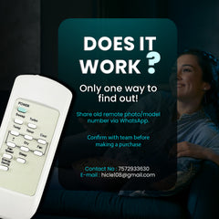 Hicle AC Remote Control for Carrier Split & Window Air Conditioners | Compatible with AC-49 Model – No Setup Required – Ergonomic Design