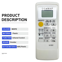 Hicle AC Remote Control for Mitsubishi Split & Window Air Conditioners | Compatible with AC-45 Model – No Setup Required – Ergonomic Design