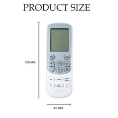 Hicle Air Conditioner Remote Control for Samsung Split Inverter AC | Compatible with All Samsung Split & Window AC Models – No Setup Required – Ergonomic Design