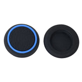 Hicle PS Joystick Luminous Silicone Thumb Grip Caps – Black with Blue Ring