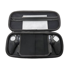 Hicle PlayStation Portal Storage Bag Protective Case Set — Durable, Transparent White Cover + Tempered Film + Joystick Caps — All-round Protection for PS Portal