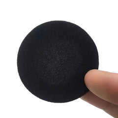 Hicle 45mm Round Foam Ear Cushion Pads – Compatible with Sennheiser PX100, Koss Porta Pro, and Similar On-Ear Headphones (5 Pairs, Black)