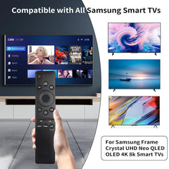 Hicle Samsung Smart TV Remote – Compatible with Samsung 4K UHD/QLED LED TV & Monitor | Hotkey Support | BN59 Model | No Voice Function