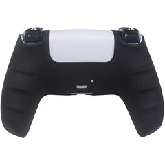 Hicle Silicone Soft Cover for PS5 Controller – Anti-Slip Protective Sleeve with Smooth Matte Finish (Black)