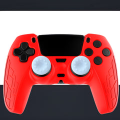 Hicle White Soft Silicone Joystick Cap for PS5, PS4, PS3 & Xbox Controllers – Anti-Slip Thumb Grip Cover-White