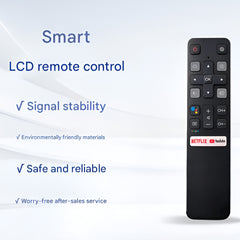 Hicle RC802V FNR1 Replacement Remote Control for TCL Smart TVs | Compatible with 43S6500FS, 49S6800FS, and More – Non-Bluetooth, Non-Voice Command