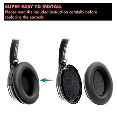 Hicle Replacement Ear Pads – Compatible with Beats Studio 2 & 3 Wireless (Models B0501, B0500)