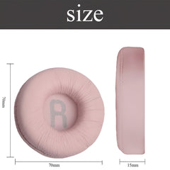 Hicle Replacement Ear Pads for JBL Wireless Headphones – Peach (1 Pair)