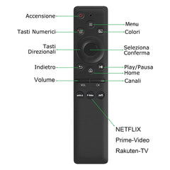 Hicle Samsung Smart TV Remote – Compatible with Samsung 4K UHD/QLED LED TV & Monitor | Hotkey Support | BN59 Model | No Voice Function