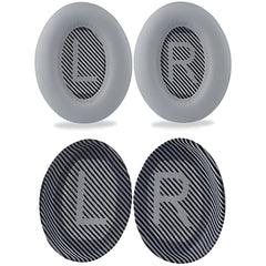 Hicle Premium Replacement Ear Pads – Compatible with Bose QuietComfort Series and SoundTrue/SoundLink Around-Ear Headphones (1 Pair, Light Grey)