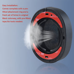 Hicle Replacement Ear Pads – Compatible with JBL E55BT Quincy Edition Over-Ear Wireless Headphones (1 Pair, Black)