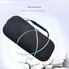 Hicle PlayStation Portal Storage Bag Protective Case Set — Durable, Drop-proof, Scratch-proof, All-round Protection — Carry Bag + Tempered Film + Joystick Caps — Black