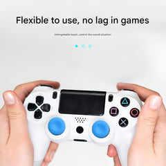 Hicle Blue Soft Silicone Joystick Cap for PS5, PS4, PS3 & Xbox Controllers – Anti-Slip Thumb Grip Cover-Blue