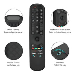 Hicle LG AN-MR21GC MR21N/21GA TV Remote Control Silicone Full-Cover Protective Cover — Durable, Non-Slip & Modern