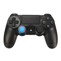 Hicle PS Thumb Grip Caps – Blue with Red Ring