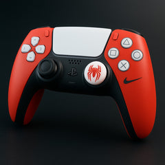 Hicle Spider Edition Thumb Grips – White with Red Spider Logo