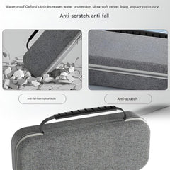 Hicle PlayStation Portal Carry Case — Durable Gray Storage Bag with Handle and Zipper — Shock-proof EVA Shell — Portable and Lightweight