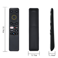 Hicle Bluetooth Voice Remote Control for Realme Smart TVs | Compatible with Realme Android FHD, UHD, and OLED TV Models – Supports Google Assistant – Requires Pairing