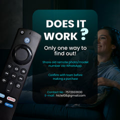 Hicle Universal Voice Remote Control (3rd Generation) for Amazon Fire TV Stick | Compatible Replacement with Alexa Voice Function