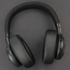 Hicle Replacement Ear Pads – Compatible with JBL E55BT Quincy Edition Over-Ear Wireless Headphones (1 Pair, Black)