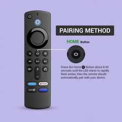 Hicle Universal Voice Remote Control (3rd Generation) for Amazon Fire TV Stick | Compatible Replacement with Alexa Voice Function