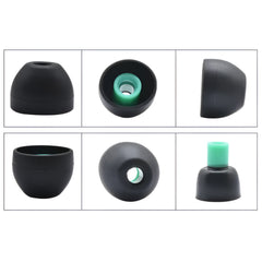 Hicle Premium Silicone Earbuds Tips – Small (9mm) – Black – Compatible with Sony XBA, MDR, Senhai, and UE Series In-Ear Headphones