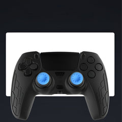 Hicle Blue Soft Silicone Joystick Cap for PS5, PS4, PS3 & Xbox Controllers – Anti-Slip Thumb Grip Cover-Blue