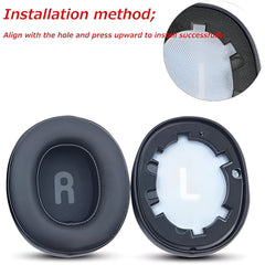 Hicle Replacement Ear Pads for JBL T700BT & T750 Over-Ear Headphones – Blue (Pack of 1)