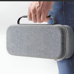 Hicle PlayStation Portal Carry Case — Durable Gray Storage Bag with Handle and Zipper — Shock-proof EVA Shell — Portable and Lightweight