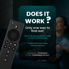 Hicle Compatible Voice Remote Control for Amazon Fire TV Stick 2nd Generation, Alexa Voice Remote Replacement, Easy Setup