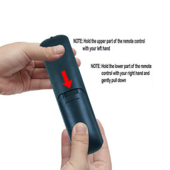 Hicle Airtel Xstream Set Top Box Remote Control – Non-Voice Version | Compatible with Airtel DTH HD/4K Xstream Box | No Setup Required (Black)