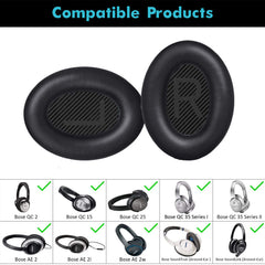 Hicle 50mm Round Foam Ear Pads – Compatible with Sony MDR-V6, MDR-7506, and Similar On-Ear Headphones (1 Pair, Black)