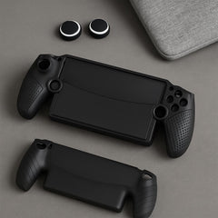 Hicle PlayStation Portal Silicone Protective Cover – Durable Shell with Joystick Caps – Black, White, Transparent TPU
