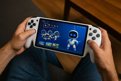 Hicle PlayStation Portal Silicone Soft Protective Cover – Durable White Shell for Handheld Gaming Console