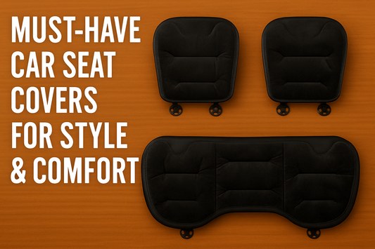 Hicle Premium Black Car Seat Cover – Stylish Comfort & Long-Lasting Protection