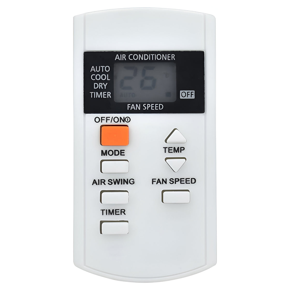 Hicle Universal Remote for Panasonic Split AC – Compatible with Multiple Models – Sleek & Durable Design