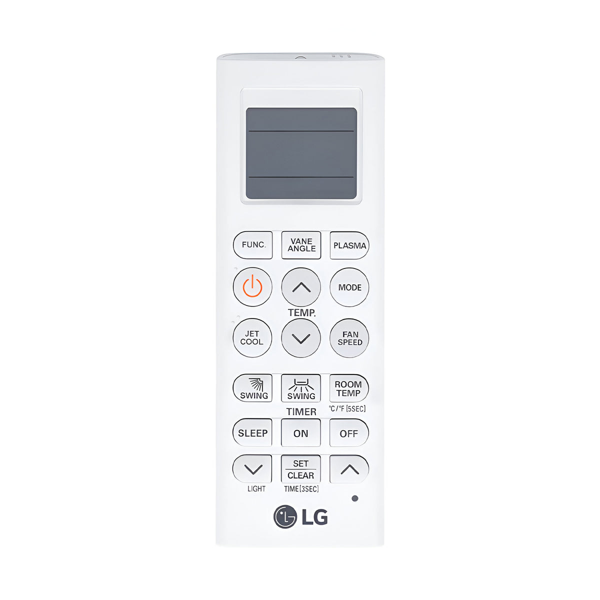 Hicle AC Remote Control for LG Split Air Conditioners | Compatible with AKB72955306 – No Setup Required – Ergonomic Design