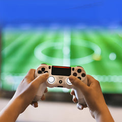 Hicle PS Thumb Grip Caps – White with Black Ring