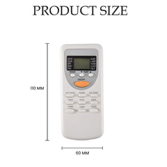 Hicle AC Remote Control for Lloyd Split & Window Air Conditioners | Compatible with AC-49 Model – No Setup Required – Ergonomic Design