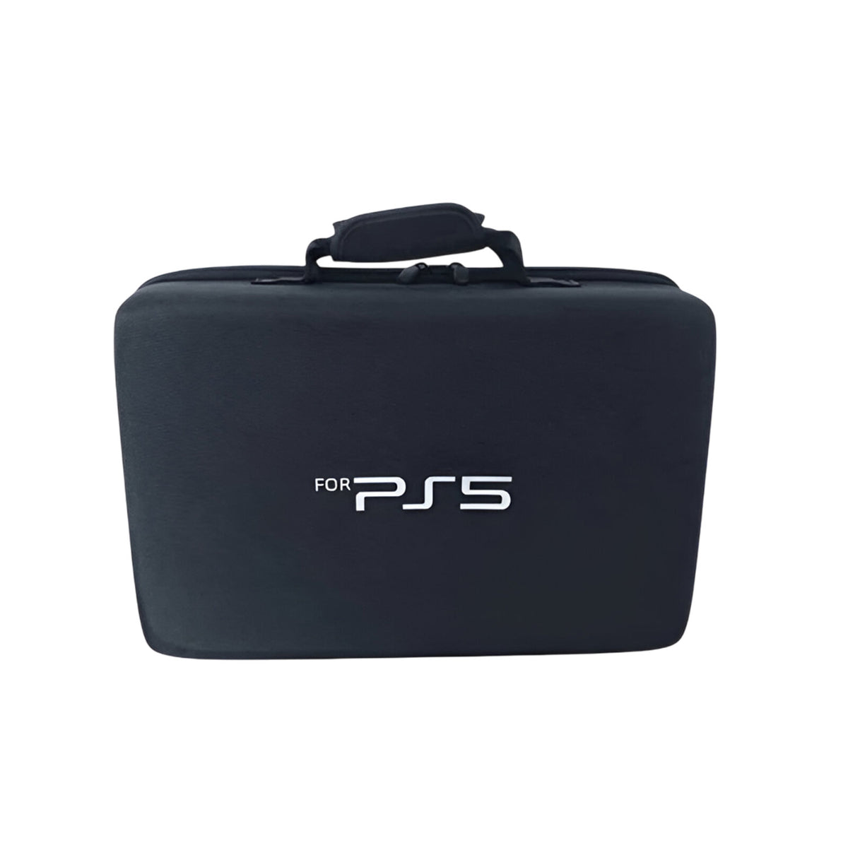 Hicle PS5 Hard Travel Carrying Case – Compact Black EVA Storage Bag for PlayStation 5 Console and Accessories (New Model)
