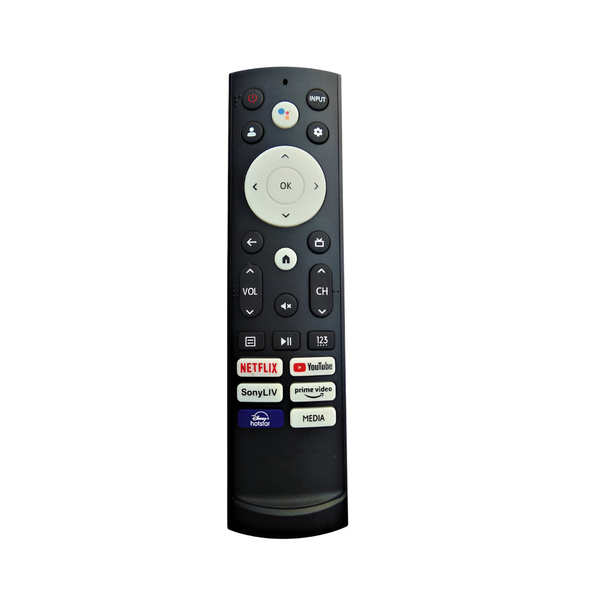 Hicle Universal Infrared TV Remote Control  for Hisense LED  ERF3T920H | Compatible Replacement for Hisense LED UHD/4K Smart TVs – Hotkeys for Netflix, YouTube, Prime Video & More