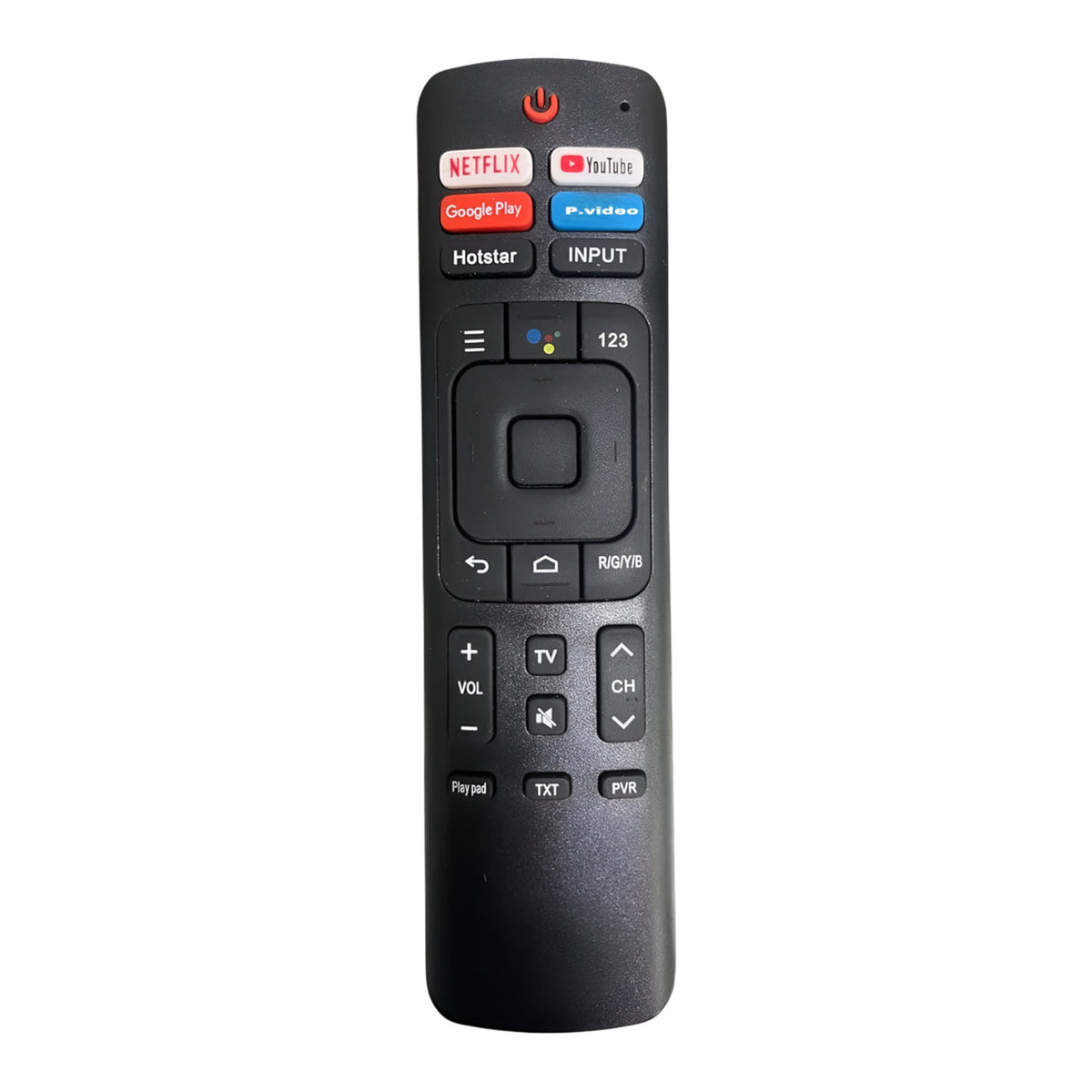 Hicle Replacement Remote Control for Vu Smart TVs | Compatible with Vu Android TV Models – Non-Bluetooth, Non-Voice Command