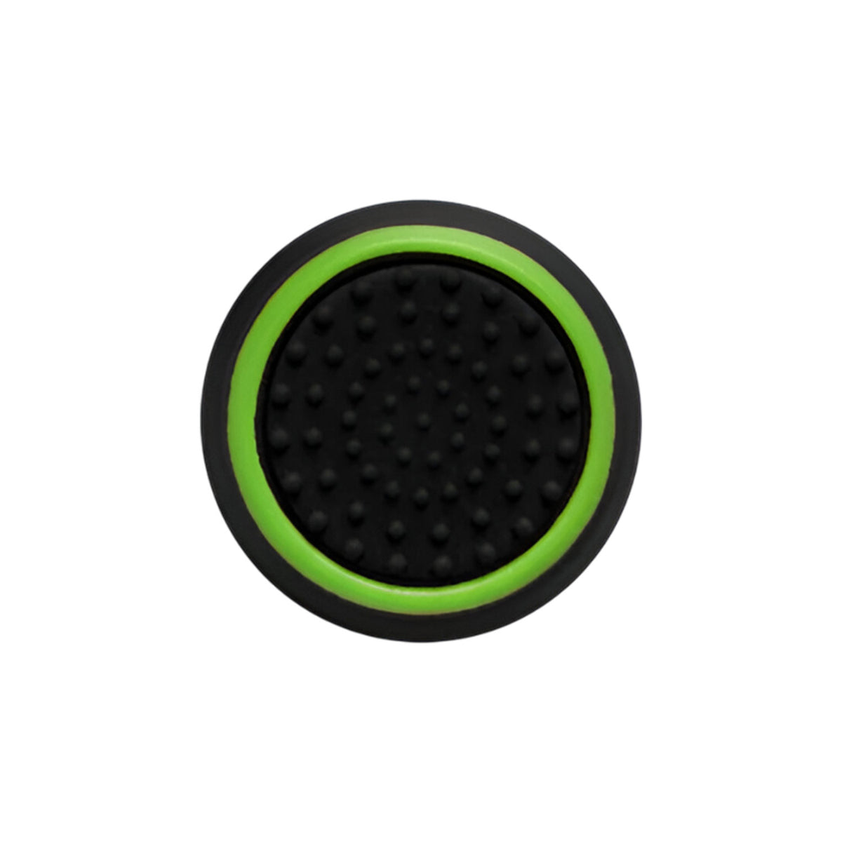 Hicle PS Joystick Luminous Silicone Thumb Grip Caps – Black with Green Ring