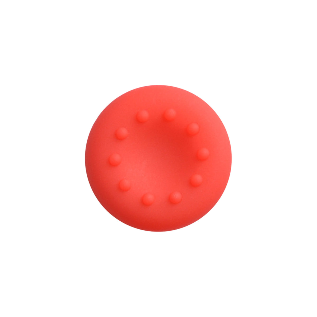 Hicle Red Soft Silicone Joystick Cap for PS5, PS4, PS3 & Xbox Controllers – Anti-Slip Thumb Grip Cover-Red